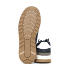 Tênis Jogging Couro Azul
