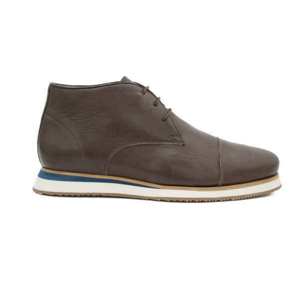 Bota Casual Couro Brown