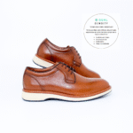 Sapato Casual Couro Dual Density Caramelo