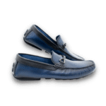 Mocassim de Couro Fivela Royal