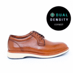 Sapato Casual Couro Dual Density Caramelo