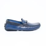 Mocassim de Couro Fivela Royal